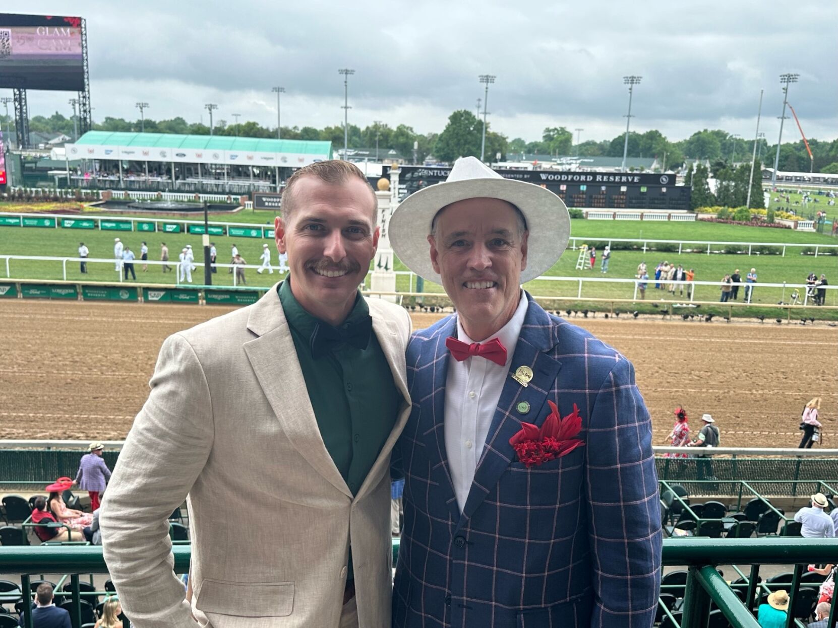 Bryce Carden at Churchill Downs